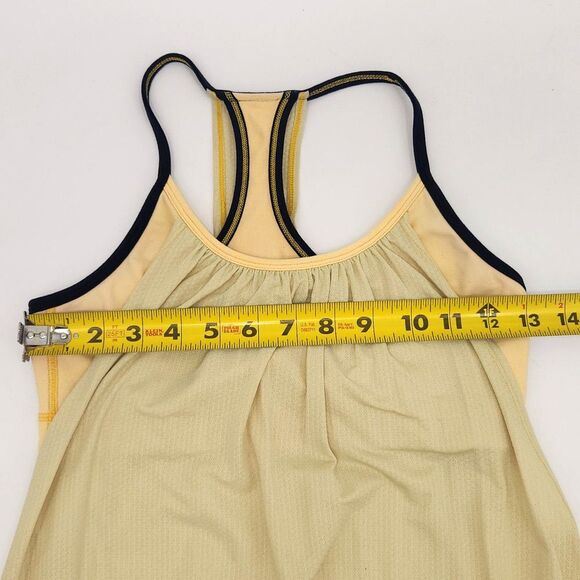 Lululemon No Limits Tank Top Shirt Size 6 Small Yellow Built In Bra Athletic - Picture 6 of 7